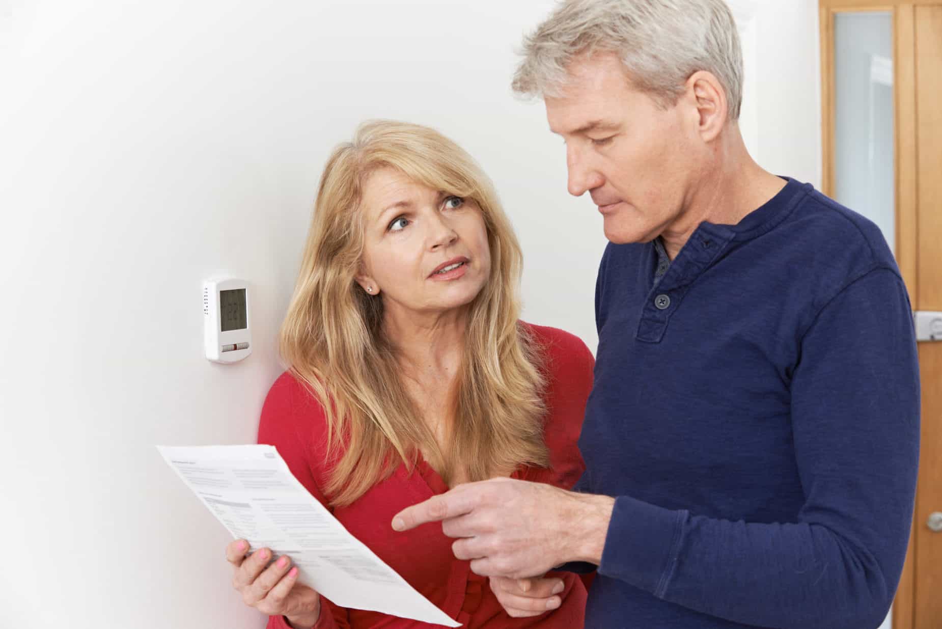high heating bill. Money saving tips