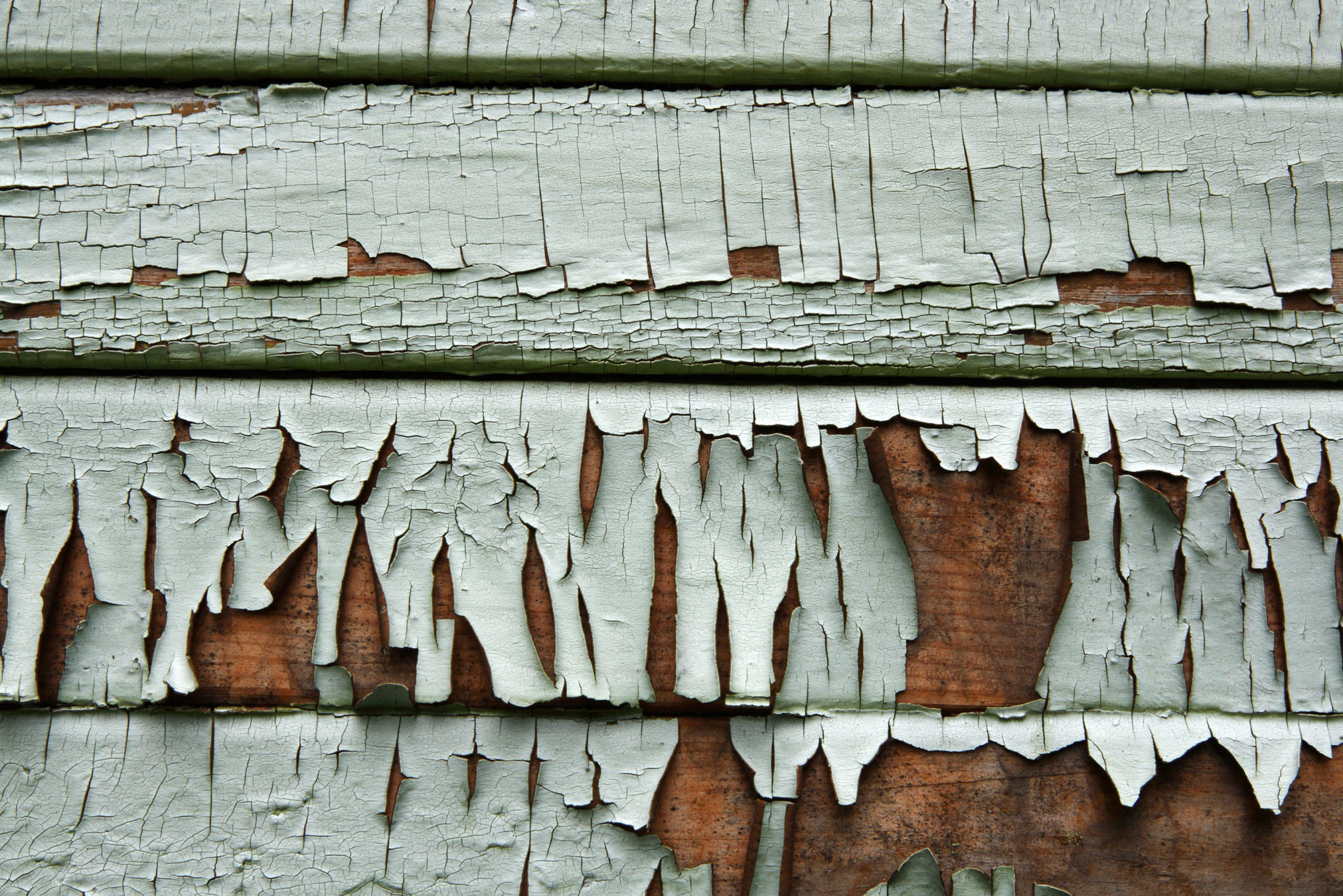 Peeling,Paint,On,An,Old,Wooden,Siding